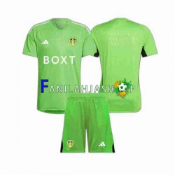 Leeds United Pelipaidat Maalivahdin Kotipelipaita 2023-2024 Lyhythihainen ,Lapset