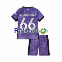 Liverpool Pelipaidat Alexander-Arnold 66 Kolmaspelipaita 2023-2024 Lyhythihainen ,Lapset