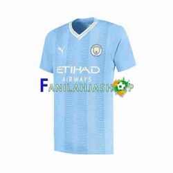 Manchester City Pelipaidat Haaland 9 Special Printing Kotipelipaita 2023-2024 Lyhythihainen ,Miehet