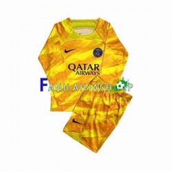 Paris Saint-Germain Pelipaidat Maalivahdin Vieraspelipaita 2023-2024 Pitkähihainen ,Lapset