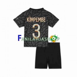 Paris Saint-Germain Pelipaidat Kimpembe 3 Kolmaspelipaita 2023-2024 Lyhythihainen ,Lapset