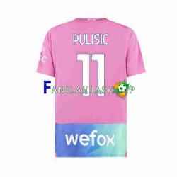 AC Milan Pelipaidat Christian Pulisic 11 Kolmaspelipaita 2023-2024 Lyhythihainen ,Miehet