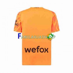 AC Milan Pelipaidat Maalivahdin Vieraspelipaita 2023-2024 Lyhythihainen ,Miehet