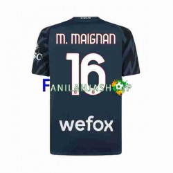 AC Milan Pelipaidat Mike Maignan 16 Maalivahdin Kolmaspelipaita 2023-2024 Lyhythihainen ,Miehet