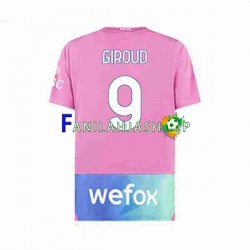 AC Milan Pelipaidat Olivier Giroud 9 Kolmaspelipaita 2023-2024 Lyhythihainen ,Miehet