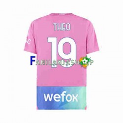 AC Milan Pelipaidat THEO 19 Kolmaspelipaita 2023-2024 Lyhythihainen ,Miehet
