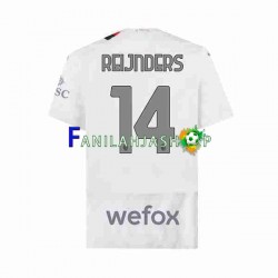 AC Milan Pelipaidat Tijjani Reijnders 14 Vieraspelipaita 2023-2024 Lyhythihainen ,Miehet