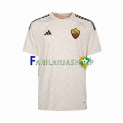 AS Roma Pelipaidat Vieraspelipaita 2023-2024 Lyhythihainen ,Miehet