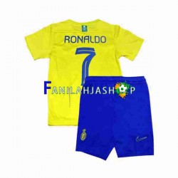 Al-Nassr Pelipaidat Ronaldo 7 Kotipelipaita 2023-2024 Lyhythihainen ,Lapset