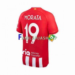 Atlético Madrid Pelipaidat 2 Alvaro Morata 19 Kotipelipaita 2023-2024 Lyhythihainen ,Miehet