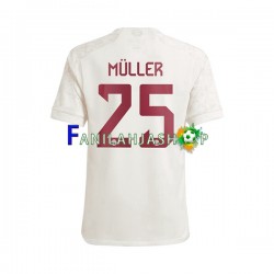 FC Bayern München Pelipaidat Thomas Muller 25 Kolmaspelipaita 2023-2024 Lyhythihainen ,Miehet