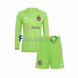 Besiktas Pelipaidat Maalivahdin Vieraspelipaita 2023-2024 Pitkähihainen ,Lapset