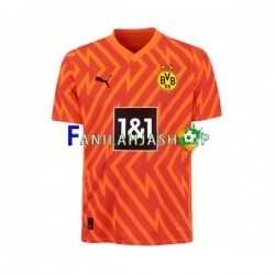 Borussia Dortmund Pelipaidat Maalivahdin Vieraspelipaita 2023-2024 Lyhythihainen ,Miehet