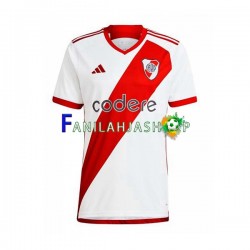 CA River Plate Pelipaidat Kotipelipaita 2023-2024 Lyhythihainen ,Miehet