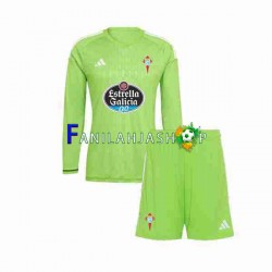 Celta de Vigo Pelipaidat Maalivahdin Kotipelipaita 2023-2024 Pitkähihainen ,Lapset