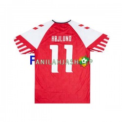 Tanska Pelipaidat Rasmus Hojlund 11 Kotipelipaita 2023-2024 Lyhythihainen ,Miehet