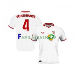 Sevilla FC Pelipaidat Sergio Ramos 4 Kotipelipaita 2023-2024 Lyhythihainen ,Miehet