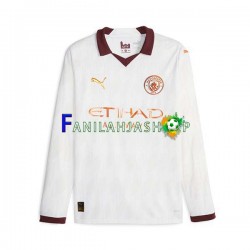 Manchester City Pelipaidat Vieraspelipaita 2023-2024 Pitkähihainen ,Miehet