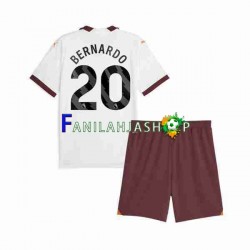 Manchester City Pelipaidat Bernardo Silva 20 Vieraspelipaita 2023-2024 Lyhythihainen ,Lapset