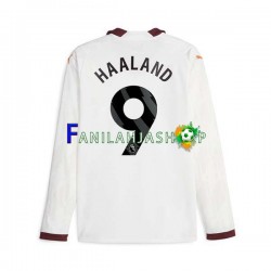 Manchester City Pelipaidat Erling Haaland 9 Vieraspelipaita 2023-2024 Pitkähihainen ,Miehet