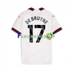 Manchester City Pelipaidat Kevin De Bruyne 17 Vieraspelipaita 2023-2024 Lyhythihainen ,Miehet