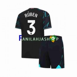 Manchester City Pelipaidat Ruben 3 Kolmaspelipaita 2023-2024 Lyhythihainen ,Lapset