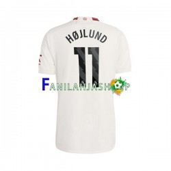 Manchester United Pelipaidat Rasmus Hojlund 11 Kolmaspelipaita 2023-2024 Lyhythihainen ,Miehet