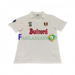 Napoli Pelipaidat 1987 1988 Retro Vieraspelipaita Lyhythihainen ,Miehet