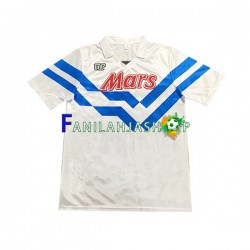 Napoli Pelipaidat 1989 1990 Retro Vieraspelipaita Lyhythihainen ,Miehet