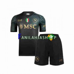 Napoli Pelipaidat Kolmaspelipaita 2023-2024 Lyhythihainen ,Lapset