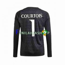 Real Madrid Pelipaidat Thibaut Courtois 1 Maalivahdin Vieraspelipaita 2023-2024 Pitkähihainen ,Miehet