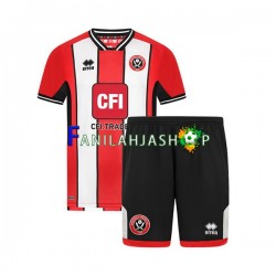 Sheffield United Pelipaidat Kotipelipaita 2023-2024 Lyhythihainen ,Lapset