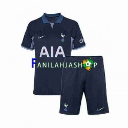 Tottenham Hotspur Pelipaidat Vieraspelipaita 2023-2024 Lyhythihainen ,Lapset