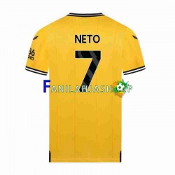 Wolverhampton Wanderers Pelipaidat NETO 7 Kotipelipaita 2023-2024 Lyhythihainen ,Miehet