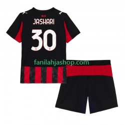 AC Milan Pelipaidat Ardon Jashari 30 Kotipelipaita 2025-2026 Lyhythihainen ,Lapset