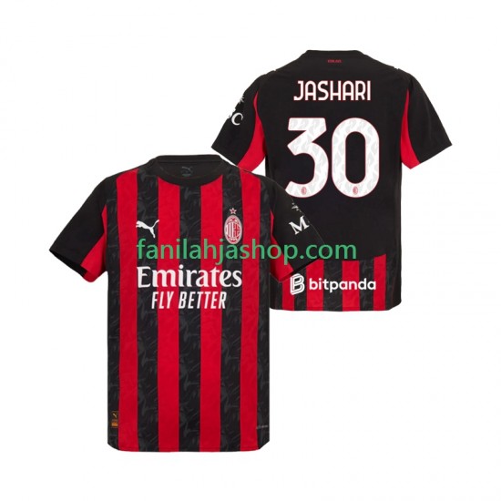 AC Milan Pelipaidat Ardon Jashari 30 Kotipelipaita 2025-2026 Lyhythihainen ,Miehet