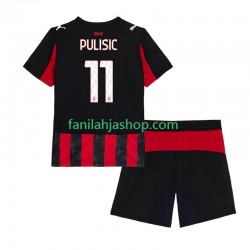 AC Milan Pelipaidat Christian Pulisic 11 Kotipelipaita 2025-2026 Lyhythihainen ,Lapset
