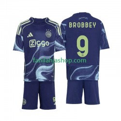 AFC Ajax Pelipaidat Brian Brobbey 9 Vieraspelipaita 2025-2026 Lyhythihainen ,Lapset