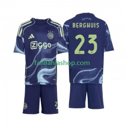 AFC Ajax Pelipaidat Steven Berghuis 23 Vieraspelipaita 2025-2026 Lyhythihainen ,Lapset