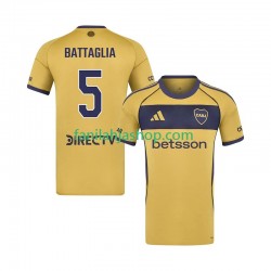 CA Boca Juniors Pelipaidat Rodrigo Battaglia 5 Vieraspelipaita 2025-2026 Lyhythihainen ,Miehet