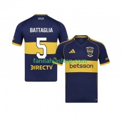 CA Boca Juniors Pelipaidat Rodrigo Battaglia 5 Kotipelipaita 2025-2026 Lyhythihainen ,Miehet