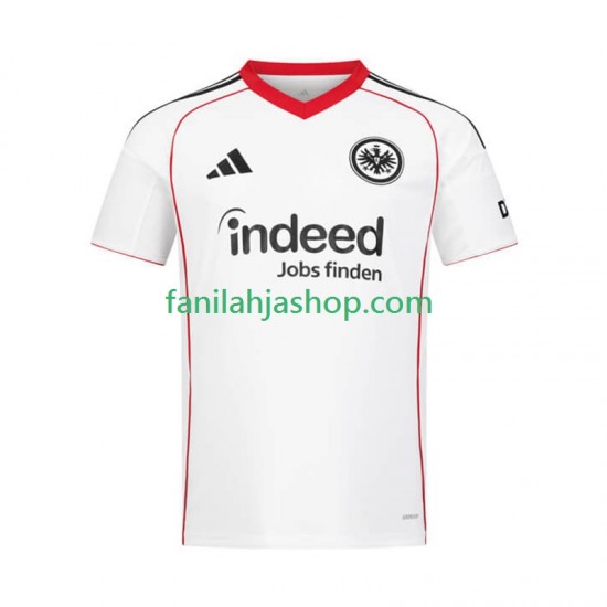 Eintracht Frankfurt Pelipaidat Vieraspelipaita 2025-2026 Lyhythihainen ,Miehet