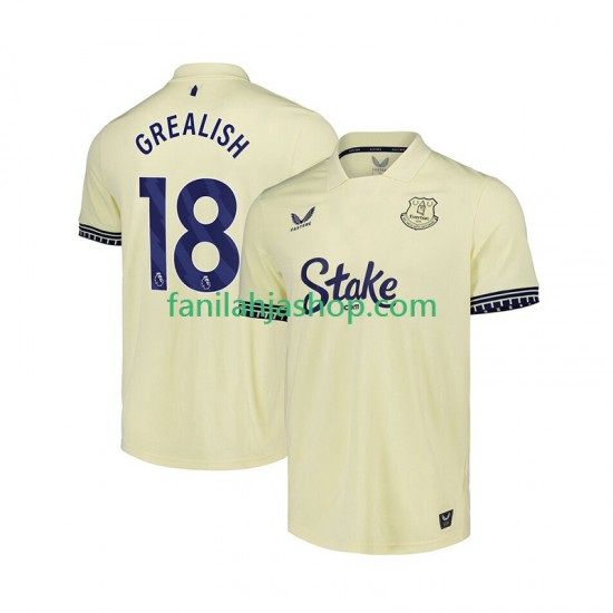 Everton Pelipaidat Jack Grealish 18 Vieraspelipaita 2025-2026 Lyhythihainen ,Miehet