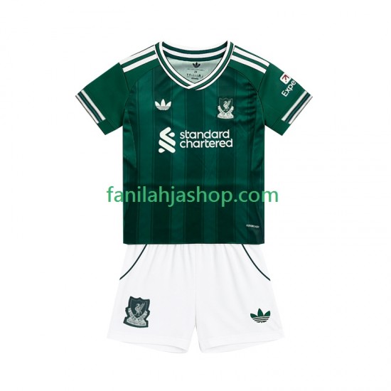 Liverpool Pelipaidat Kolmaspelipaita 2025-2026 Lyhythihainen ,Lapset