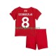 Liverpool Pelipaidat Dominik Szoboszlai 8 Kotipelipaita 2025-2026 Lyhythihainen ,Lapset