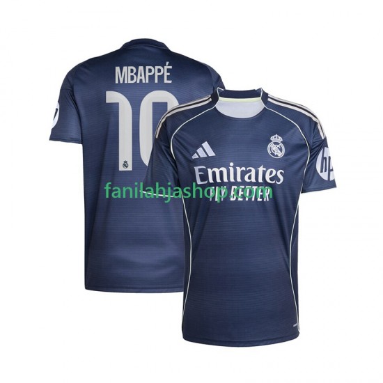 Real Madrid Pelipaidat Mbappé Kylian 10 Vieraspelipaita 2025-2026 Lyhythihainen ,Miehet
