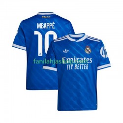Real Madrid Pelipaidat Mbappé Kylian 10 Kolmaspelipaita 2025-2026 Lyhythihainen ,Miehet