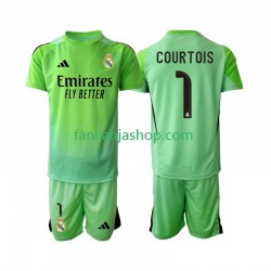 Real Madrid Pelipaidat Thibaut Courtois 1 Vieraspelipaita 2025-2026 Lyhythihainen ,Lapset