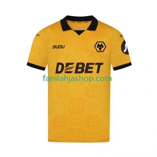 Wolverhampton Wanderers Pelipaidat Kotipelipaita 2025-2026 Lyhythihainen ,Miehet