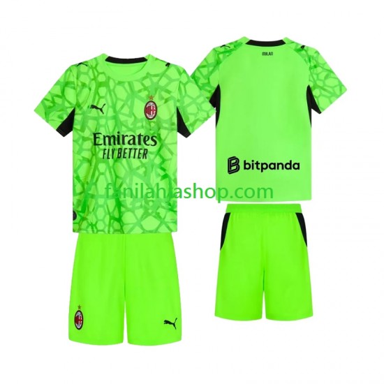 AC Milan Pelipaidat Maalivahdin Kolmaspelipaita 2026-2027 Lyhythihainen ,Lapset
